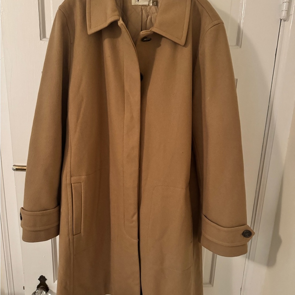 Wool Bench Coat